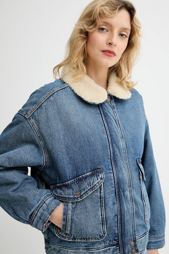 Levi's geacă jeans bleumarin 003JF