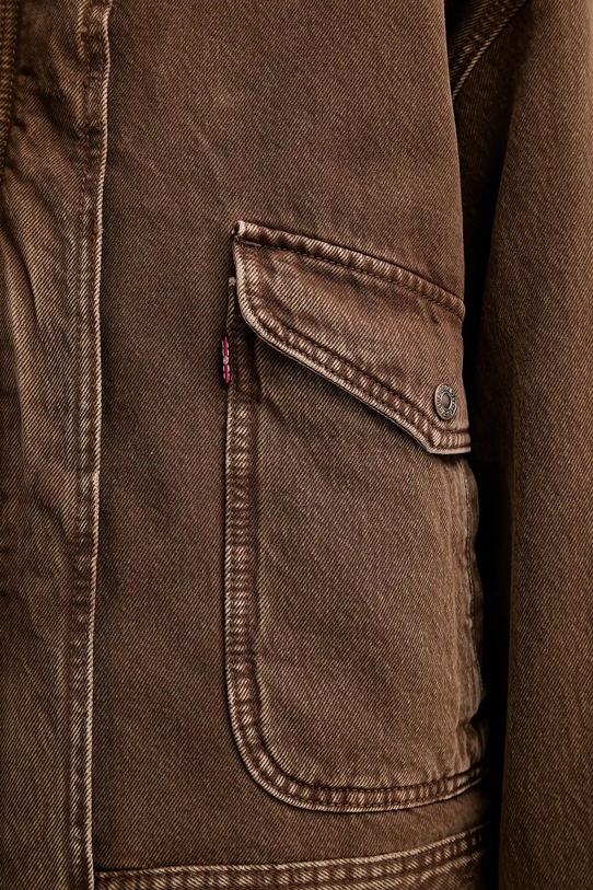 Džínová bunda Levi's 003JF hnědá