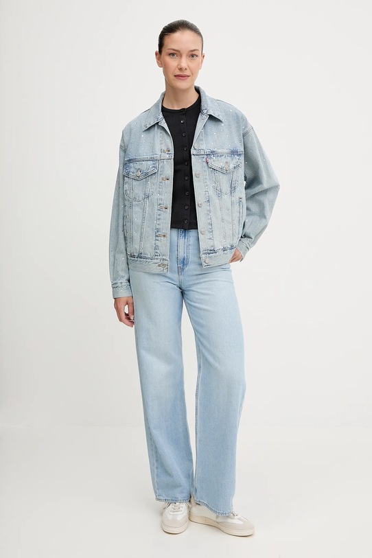 Levi's geacă jeans A1743.0145 albastru AW25