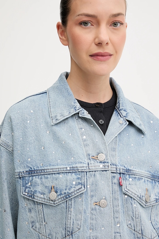Levi's geacă jeans albastru A1743.0145