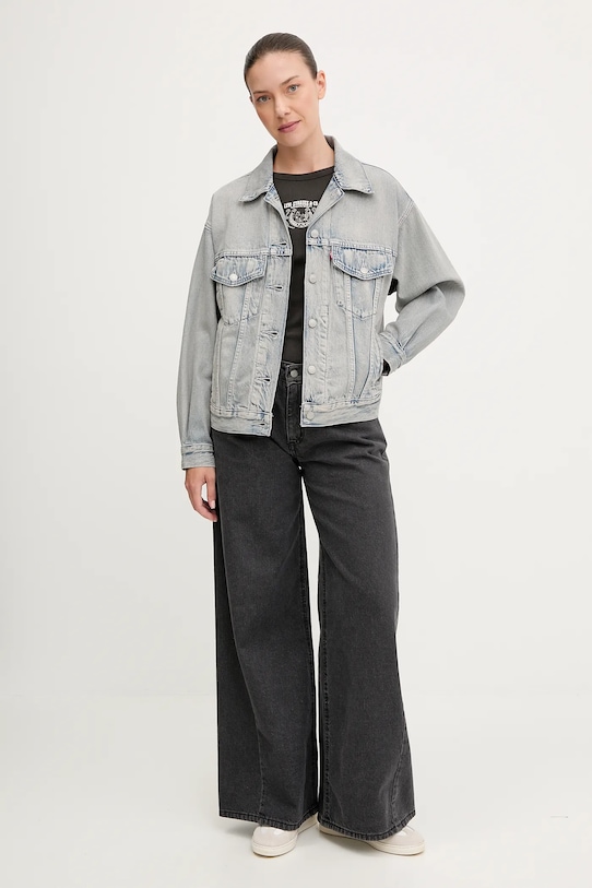 Levi's geacă jeans A1743.0147 albastru AW25