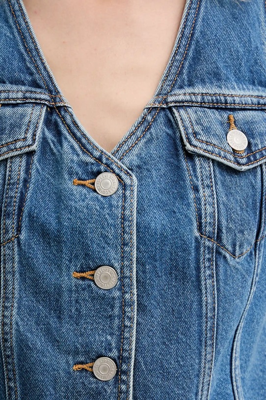 Levi's kamizelka jeansowa A8682 niebieski