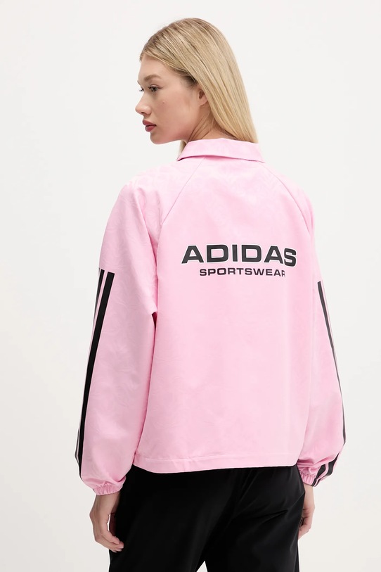 Îmbrăcăminte adidas geacă House of Tiro JL7648 roz
