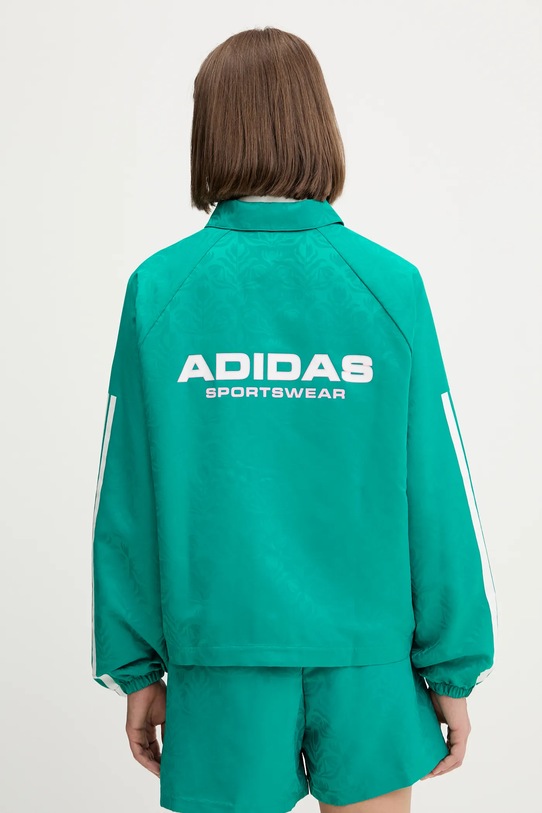 Odzież adidas kurtka House of Tiro JL9204 turkusowy