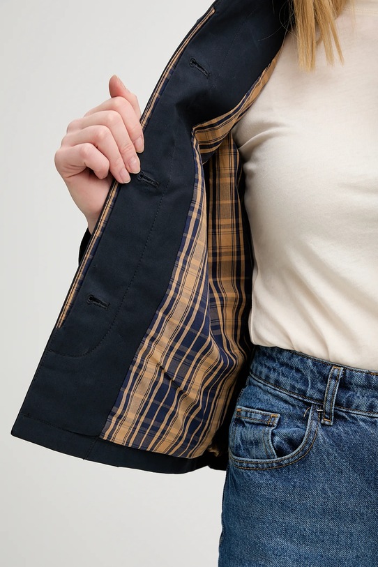 A.P.C. jachetă de bumbac Veste Becca COHIL.F02990