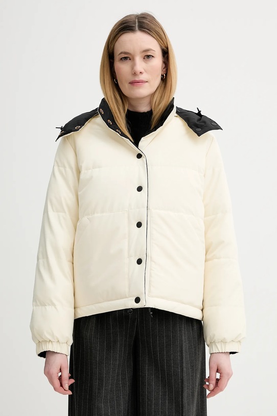 A.P.C. geacă cu două fețe Doudoune Sophie cu captuseala negru PSALJ.F30200