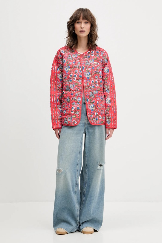 adidas Originals kurtka Liberty JW5198 pomarańczowy AW25