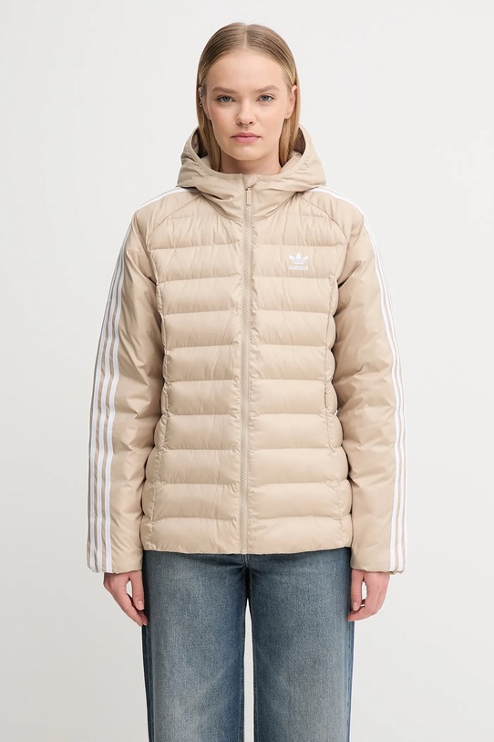 Bunda adidas Originals Slim Jacket iný béžová JX2940