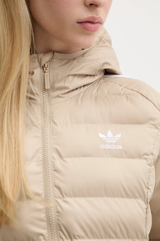 Μπουφάν adidas Originals Slim Jacket JX2940 μπεζ