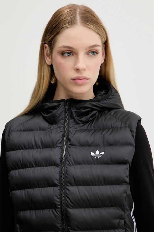 adidas Originals vestă Slim Vest negru JX2943
