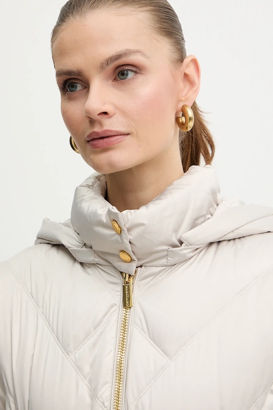 Μπουφάν με επένδυση από πούπουλα Marciano Guess ELLY μπεζ 5BGL39.7374A