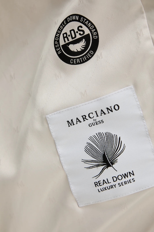 Μπουφάν με επένδυση από πούπουλα Marciano Guess ELLY 5BGL39.7374A