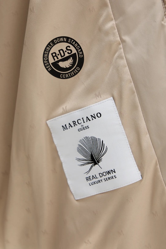 Μπουφάν με επένδυση από πούπουλα Marciano Guess ELLY 5BGL39.7374A