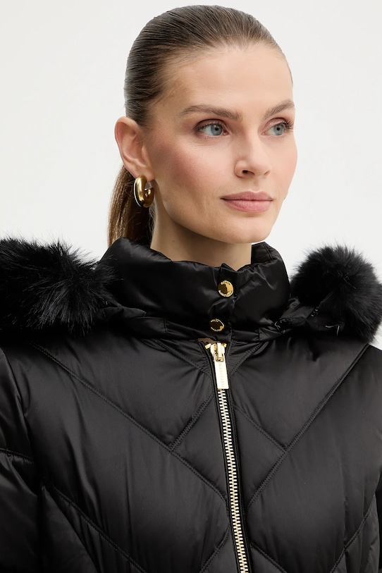 Ρούχα Μπουφάν με επένδυση από πούπουλα Marciano Guess ELLY 5BGL39.7374A μαύρο