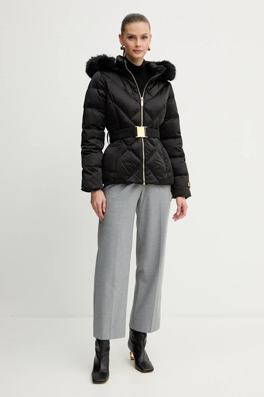 Μπουφάν με επένδυση από πούπουλα Marciano Guess ELLY 5BGL37.7374A μαύρο AW25