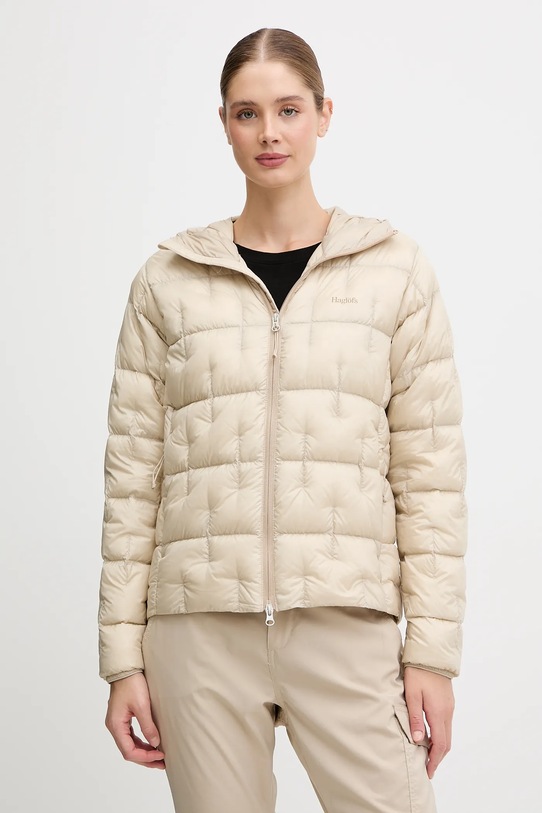 Куртка outdoor Haglöfs Hede с утеплением бежевый 608098