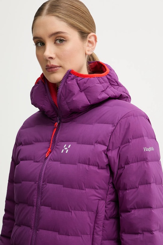 Haglöfs kurtka sportowa puchowa Spitz fioletowy 607467