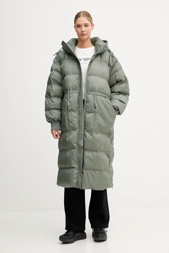Μπουφάν adidas by Stella McCartney πράσινο KA7427