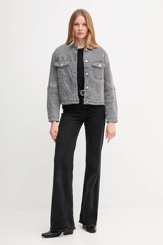Τζιν μπουφάν Gaudi 521BD36003 γκρί AW25