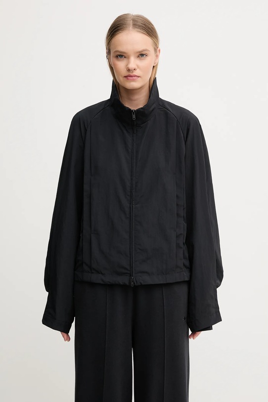 Y-3 kurtka Cropped bez kaptura czarny KC8356