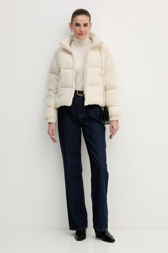 MC2 Saint Barth kurtka z domieszką wełny MDY0002 beżowy AA00