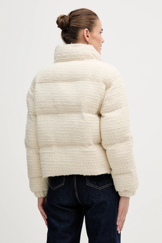 Odzież MC2 Saint Barth kurtka z domieszką wełny MDY0002 beżowy