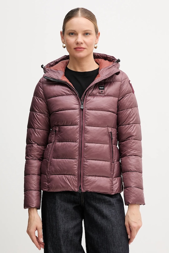 Bunda Blauer CAROLL jemné zateplenie burgundské BLDC02072