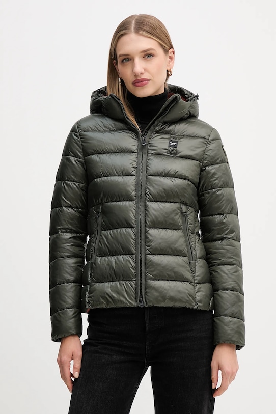 Bunda Blauer CAROLL jemné zateplenie zelená BLDC02072