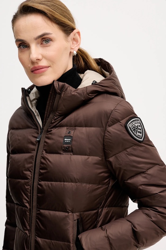 Blauer kurtka puchowa CHARME brązowy BLDC03100