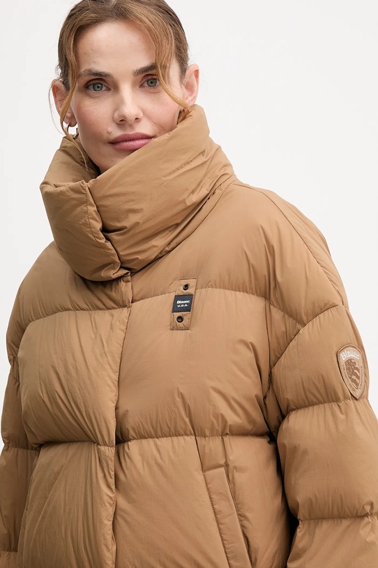 Blauer kurtka puchowa ROSS brązowy BLDC03166