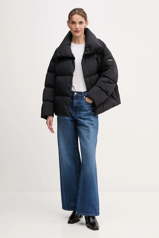 Péřová bunda Blauer ROSS BLDC03166 černá AW25