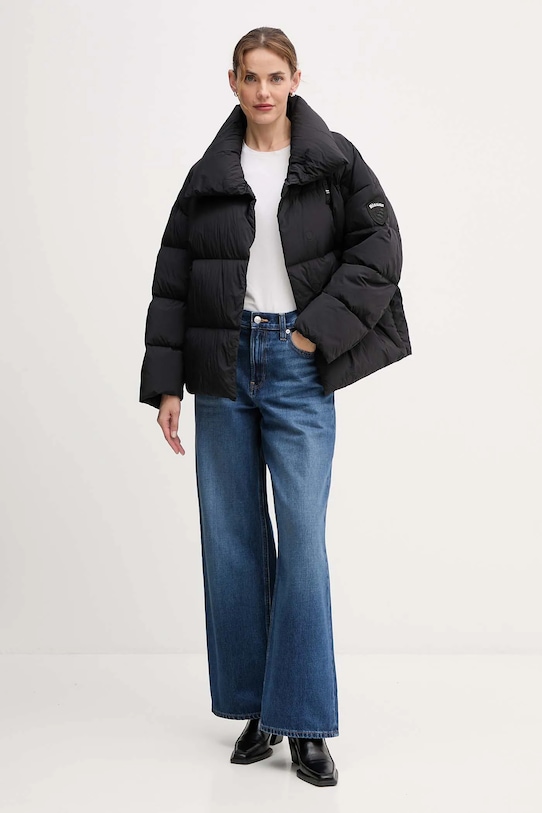 Blauer geacă de puf ROSS BLDC03166 negru AW25