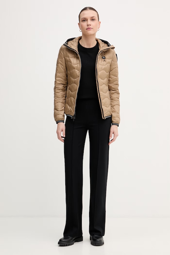 Blauer kurtka puchowa LAVAL BLDC03169 beżowy SS26