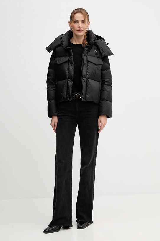 Blauer kurtka puchowa LAVAL BLDC03169 czarny AW25