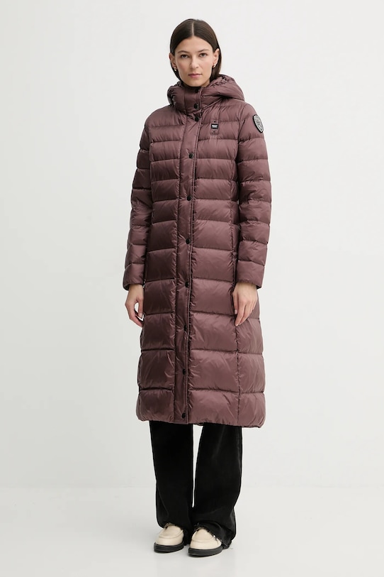 Blauer geacă de puf ANITA burgundia BLDK03101