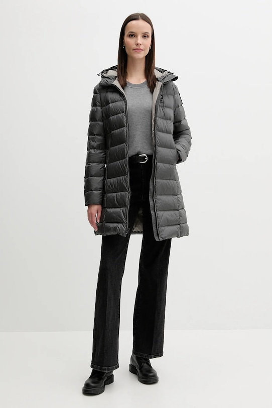 Péřová bunda Blauer AGNES BLDK03102 šedá AW25
