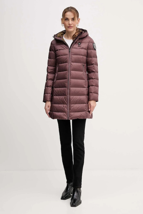 Blauer kurtka puchowa AGNES BLDK03102 czerwony AW25