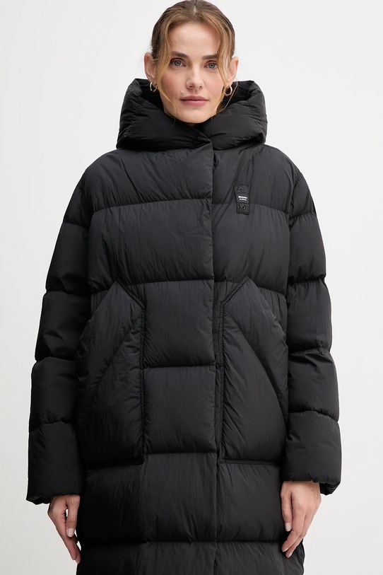 Páperová bunda Blauer RUTH čierna BLDK03168