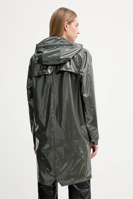 Одежда Куртка Rains 12020 Long Jacket 12020.127 зелёный