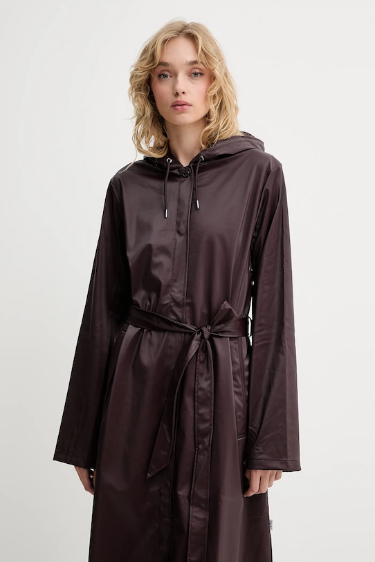 Куртка Rains 12040 A-Line Longer W Jacket фиолетовой 12040.