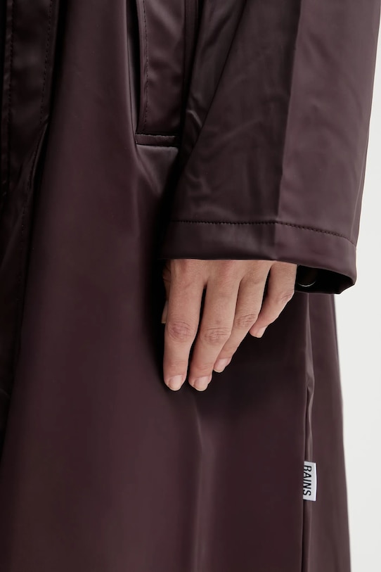 Куртка Rains 12040 A-Line Longer W Jacket 12040. фиолетовой