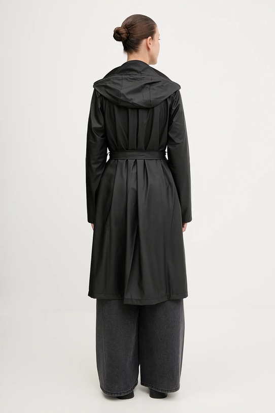 Дрехи Яке Rains 12040 A-Line Longer W Jacket 12040. черен