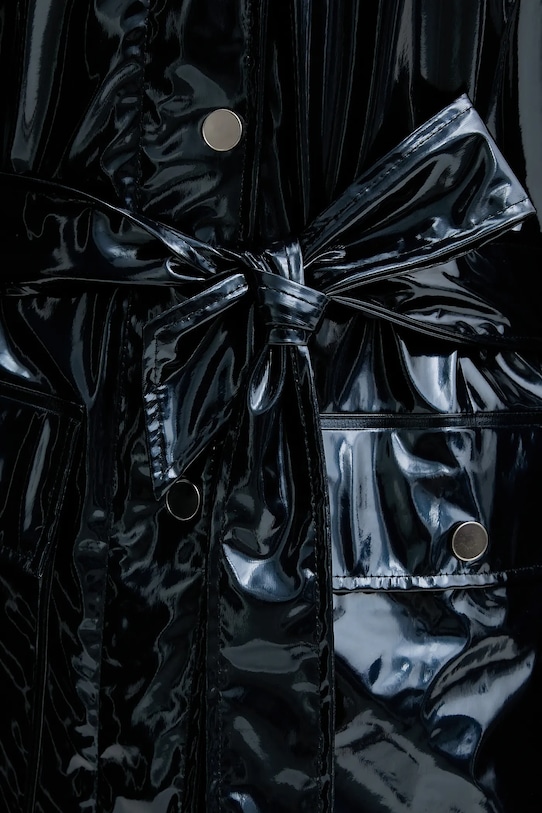 Μπουφάν Rains 18130 Curve Long Jacket 18130.130 μπλε