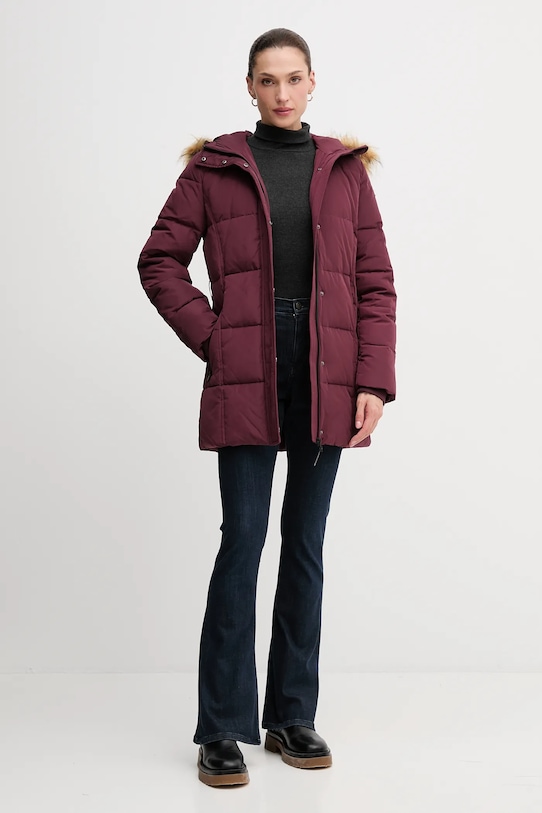 Pepe Jeans kurtka PL4024336 bordowy AW25