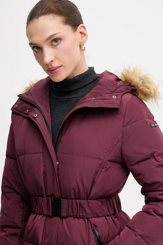 Pepe Jeans kurtka bordowy PL4024336