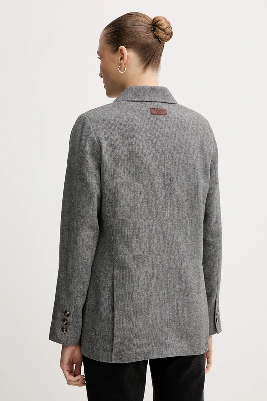 Odzież Pepe Jeans marynarka z domieszką wełny PL4024351 szary