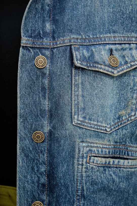 Pepe Jeans kurtka jeansowa PL40243325W0 niebieski