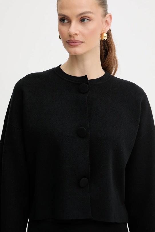Twinset rövid kabát fekete 252AP3010