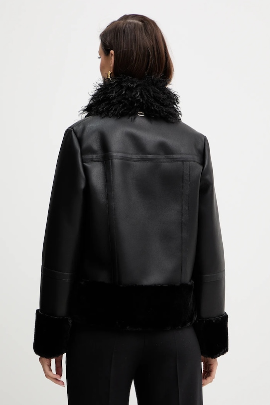 Odzież Twinset kurtka 252TP2410 czarny