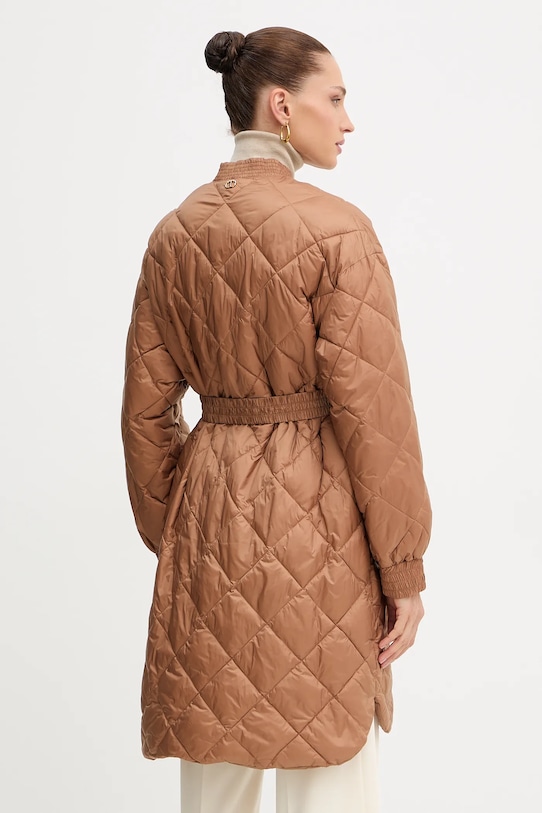 Odzież Twinset kurtka 252TP2130 brązowy